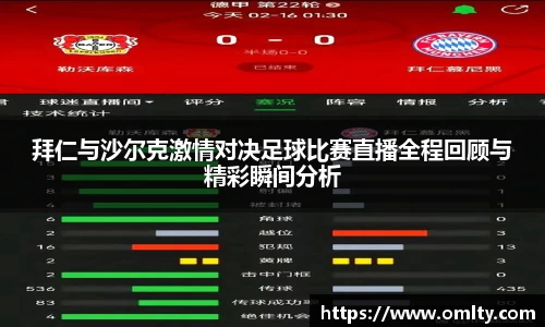 拜仁与沙尔克激情对决足球比赛直播全程回顾与精彩瞬间分析